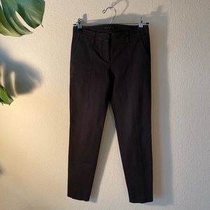 Theory crop work pants - low rise